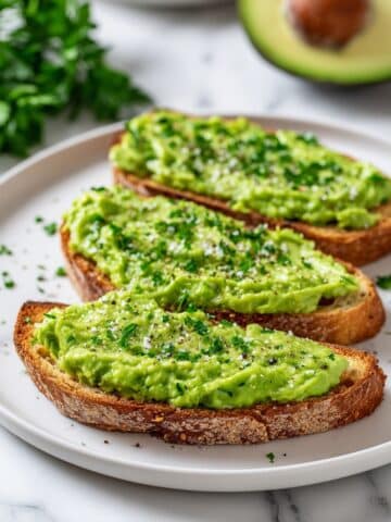 Creamy Avocado Toast with Fresh Herbs Recipe
