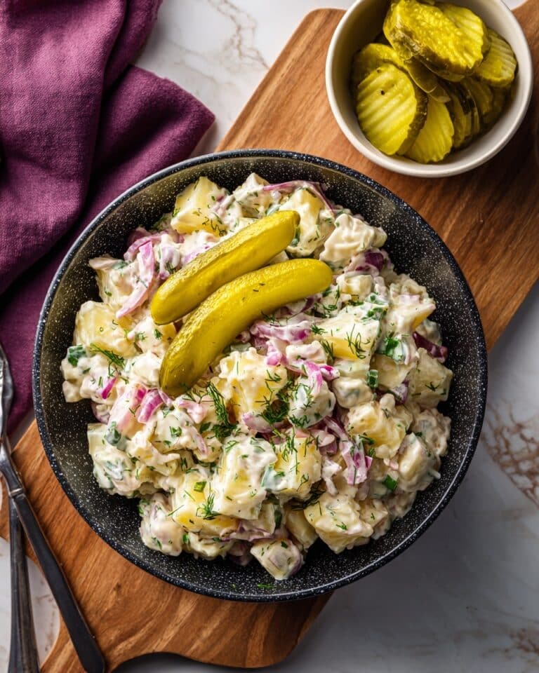 Dill Pickle Potato Salad Recipe
