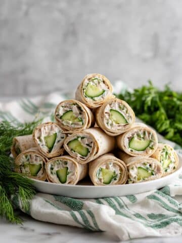 Cucumber and Dill Pinwheels Recipe