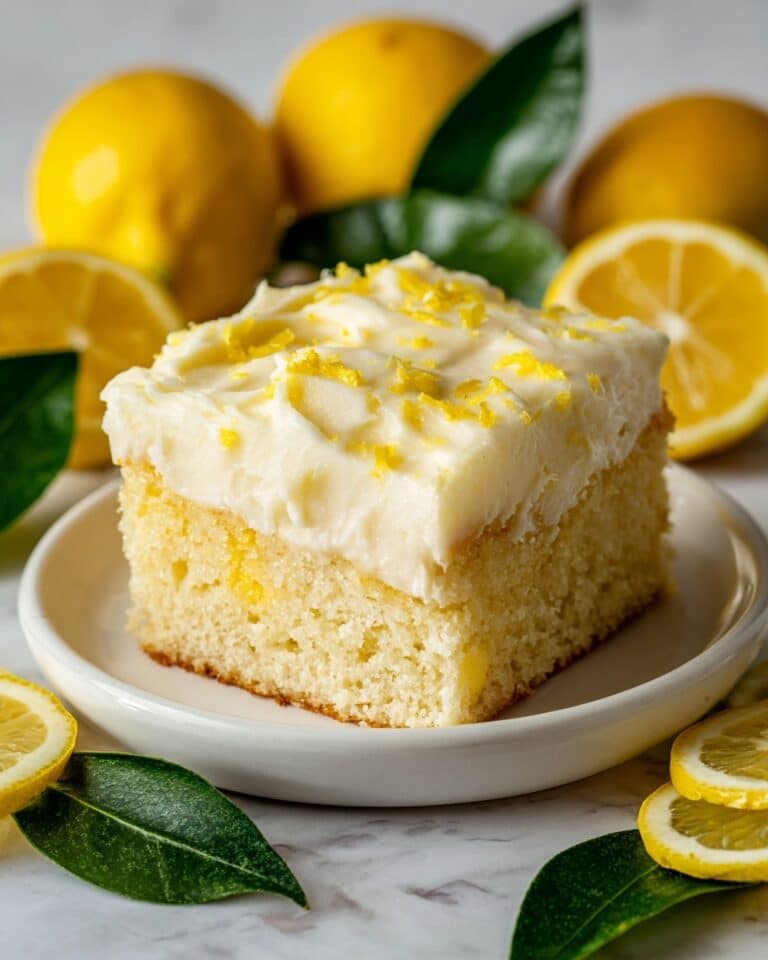 Vegan Lemon Tres Leches Recipe