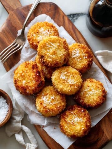 Breaded Fried Tuma Cheese Appetizer Recipe