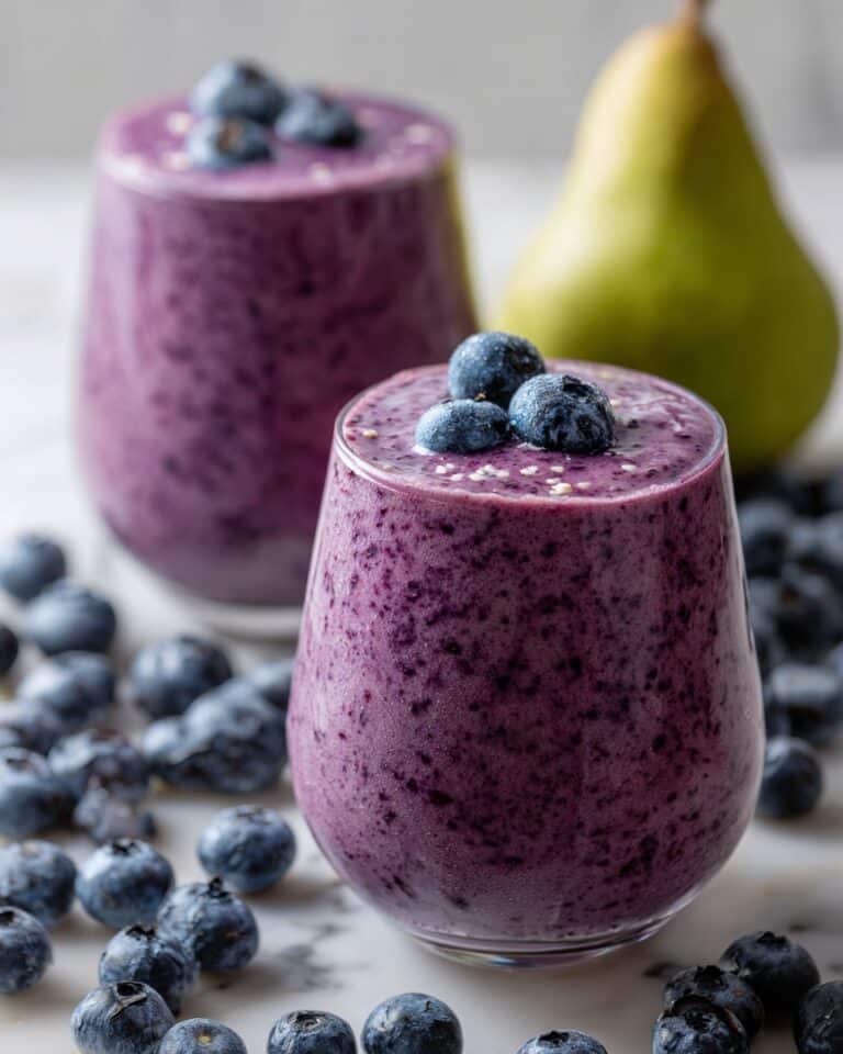 Blueberry Pear Smoothie Recipe
