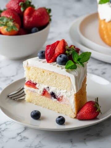 Red, White, and Blue Cake Recipe