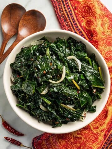 Instant Pot Kale Stir Fry Recipe