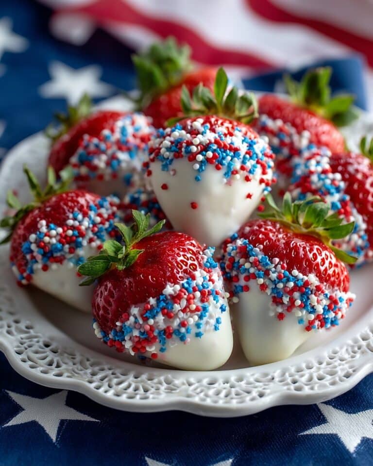 4th of July Strawberries Recipe