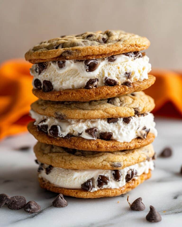 Cookie Ice Cream Sandwiches Recipe