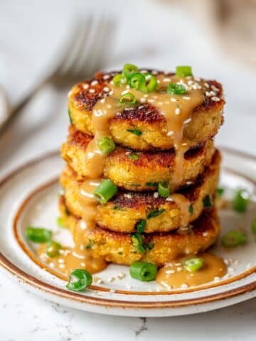 Asian-Style Tuna Cakes with Spicy Mayo Recipe