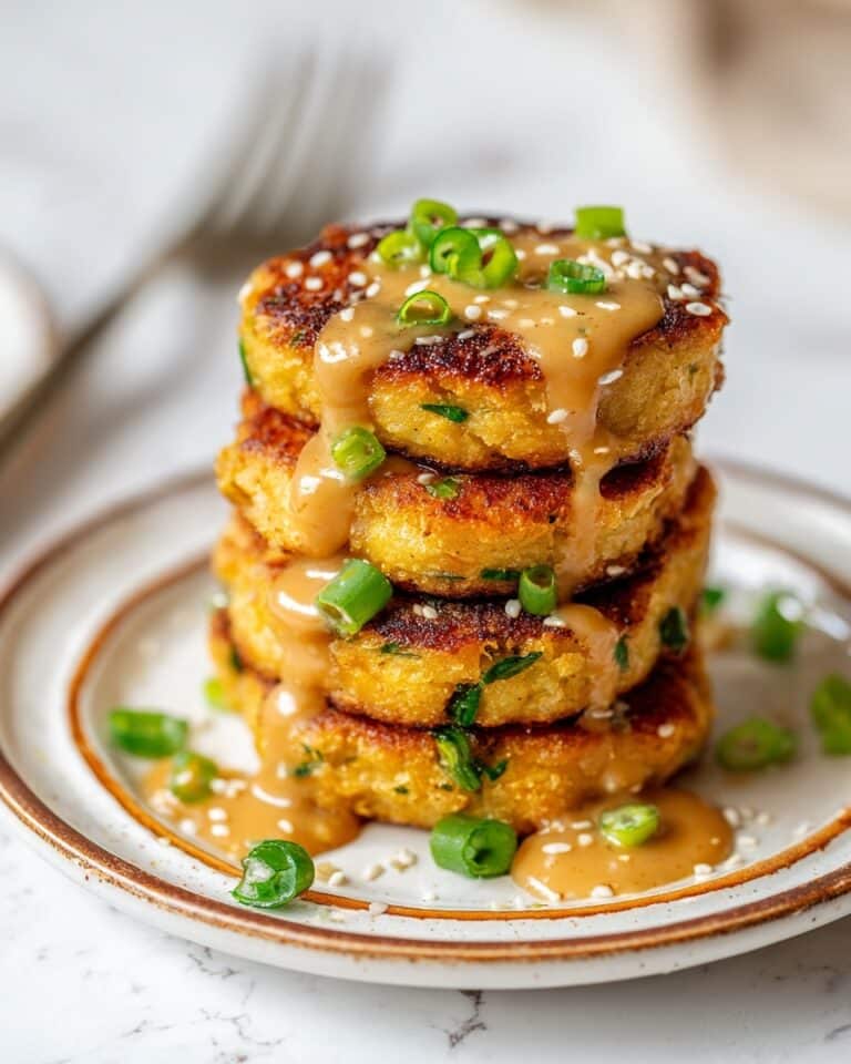 Asian-Style Tuna Cakes with Spicy Mayo Recipe