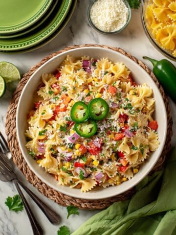 Mexican Street Corn Pasta Salad Recipe