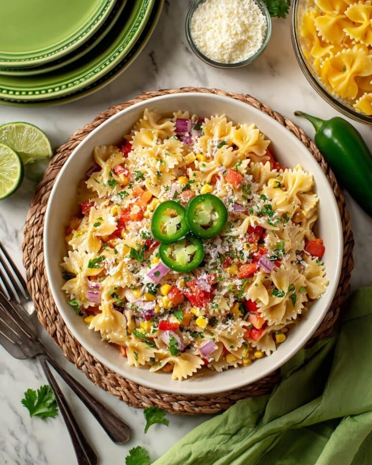 Mexican Street Corn Pasta Salad Recipe