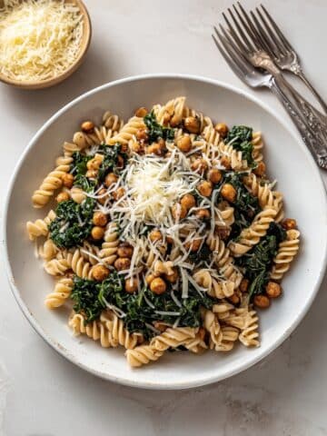 Caesar Kale Pasta Salad Recipe