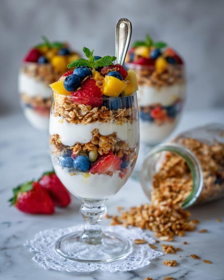 Homemade Berrylicious Granola Parfait Recipe