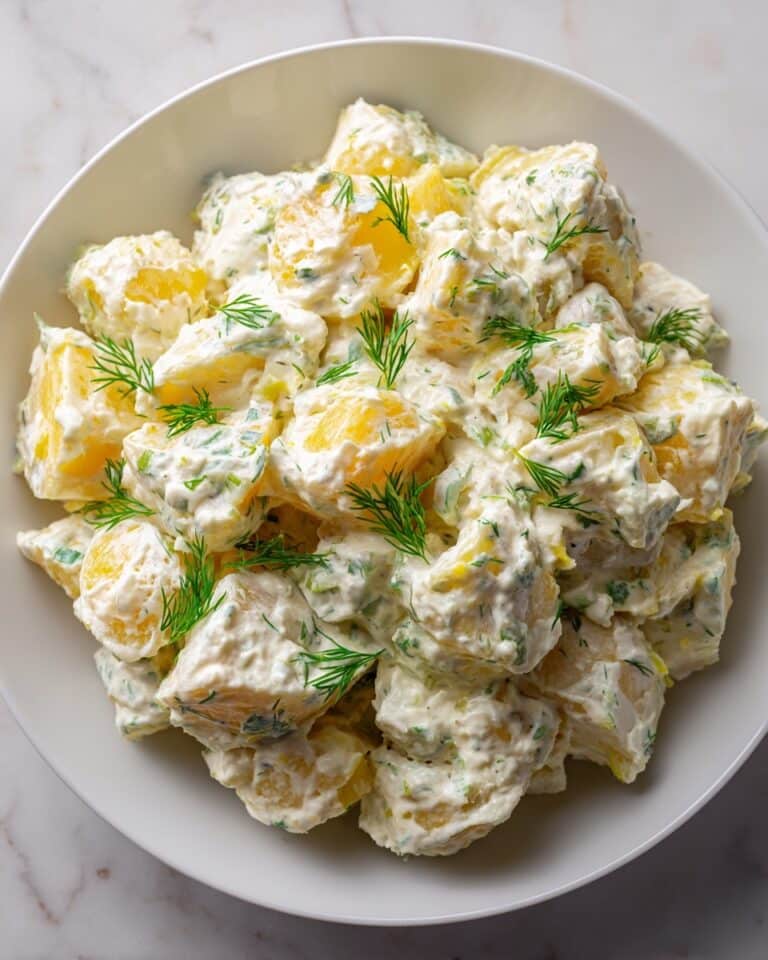 Healthy Potato Salad with Greek Yogurt Recipe