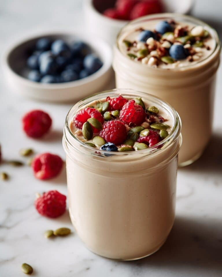 Creamy Blended Overnight Oats Recipe