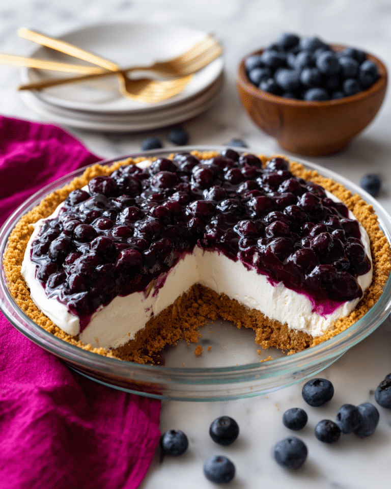 Blueberry Cream Cheese Pie Recipe