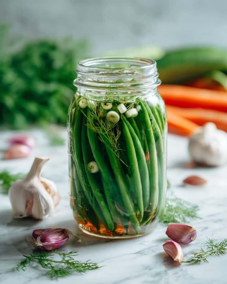 Pickled Green Beans (Dilly Beans) Recipe