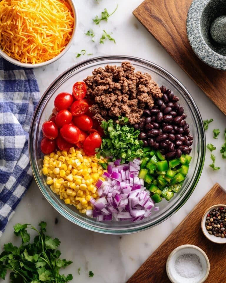 Best Loaded Cowboy Pasta Salad Recipe