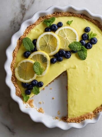 Vegan Lemon Pie Recipe