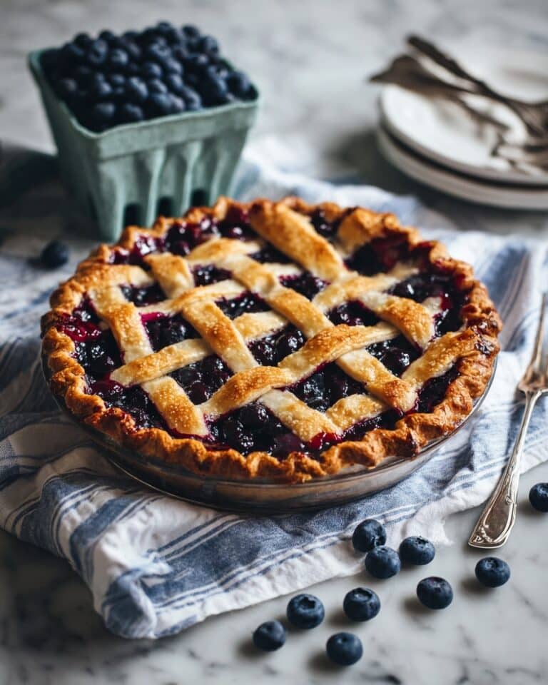Easy Blueberry Pie Recipe