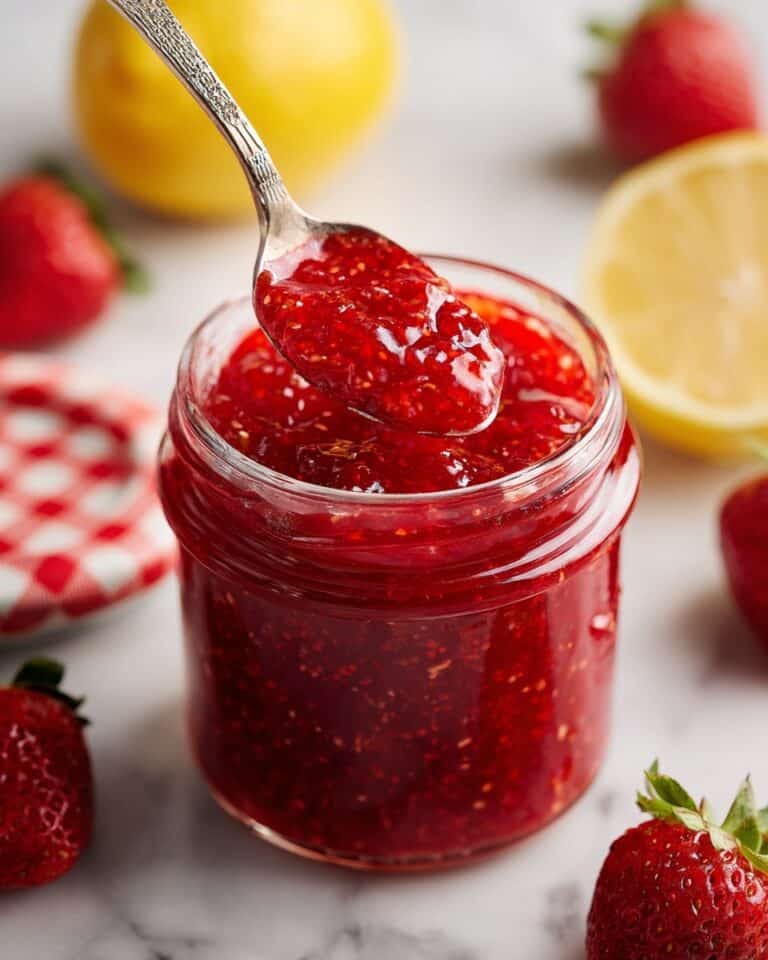 3 Ingredient Strawberry Jam (No Pectin) Recipe