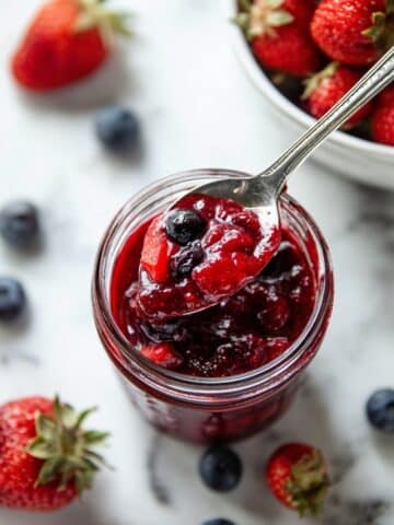 Rhubarb Berry Sauce Recipe