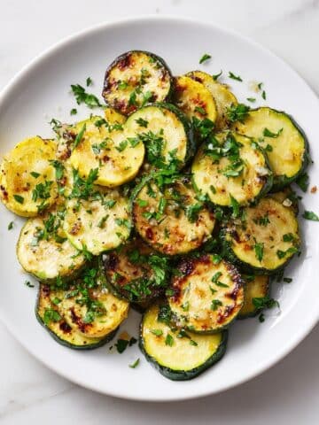 Sauteed Zucchini with Garlic and Butter Recipe