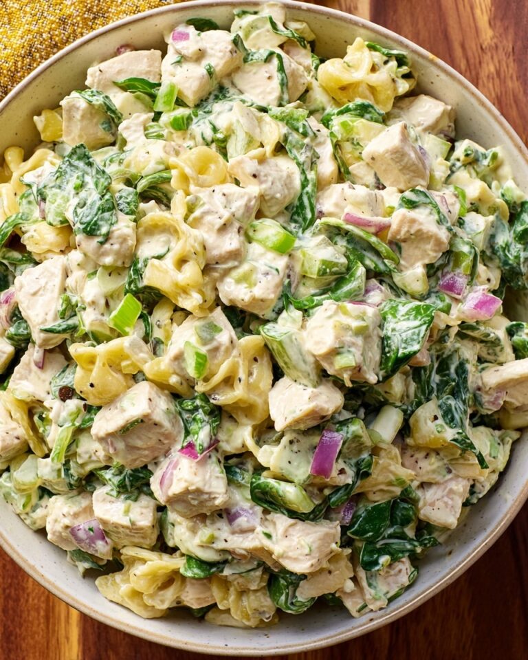 Spinach and Artichoke Chicken Salad Recipe