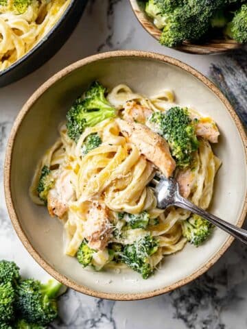 Chicken Fettuccine Alfredo With Broccoli Recipe