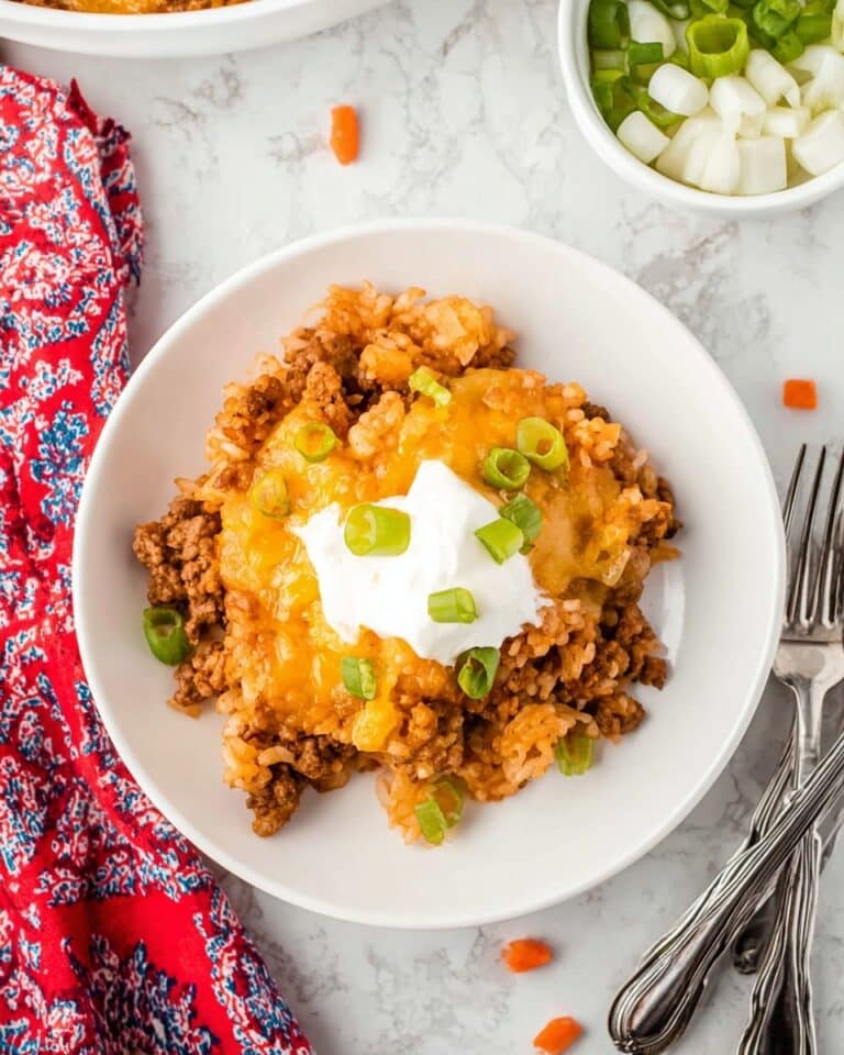 Chili Cheese Tater Tot Casserole Recipe
