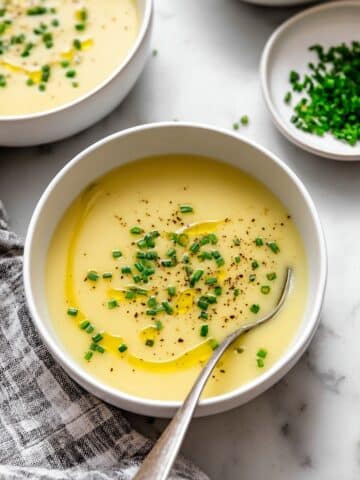 Creamy Potato Leek Soup Recipe