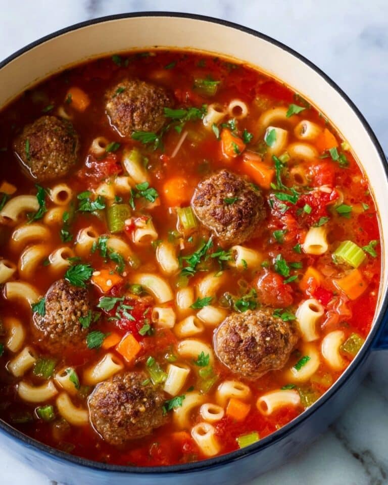 Italian Meatball Soup Recipe