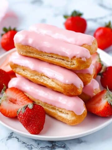 Strawberry Eclairs Recipe