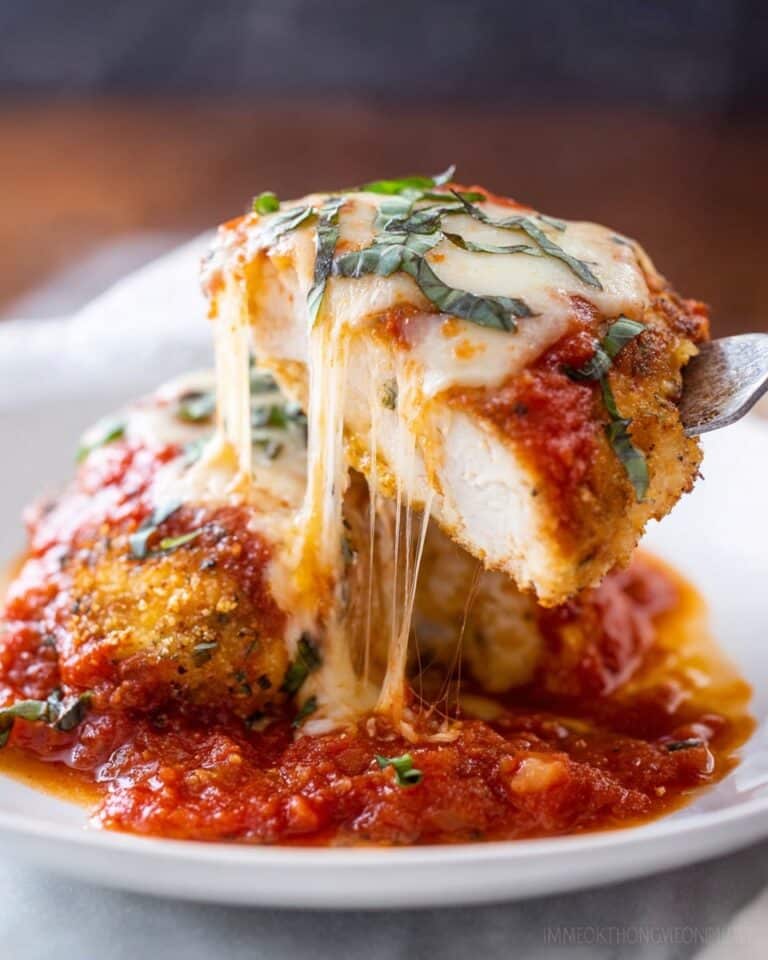Stuffed Chicken Parmesan Recipe
