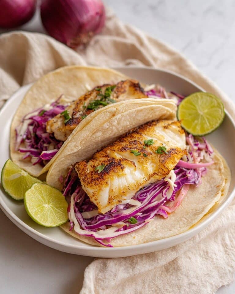 Air Fryer Fish Tacos Recipe