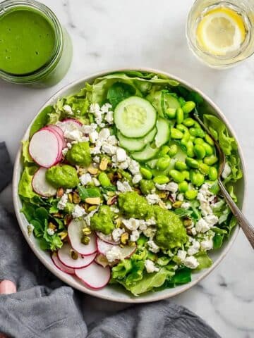 Healthy Green Goddess Salad Recipe