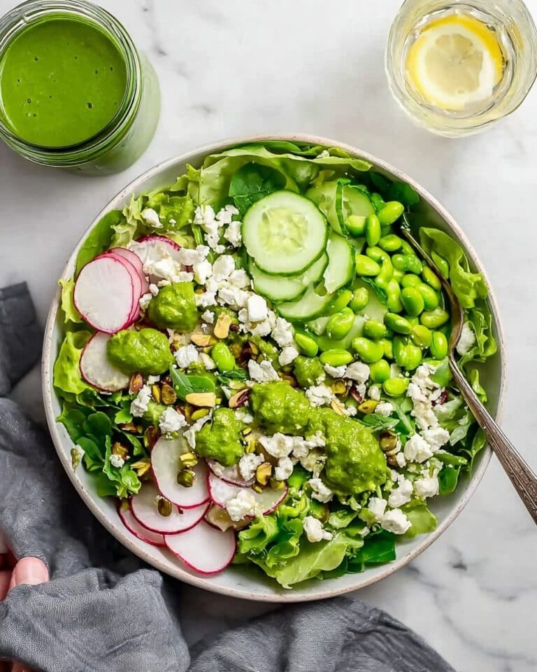 Healthy Green Goddess Salad Recipe