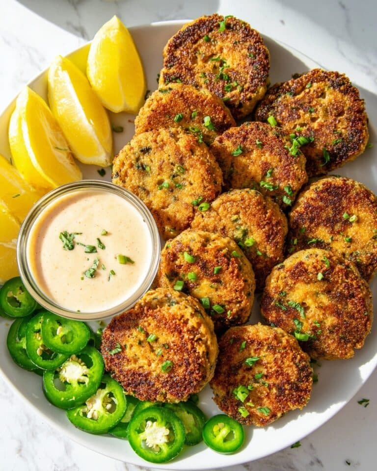 Healthy Tuna Cakes with Sriracha Aioli Recipe