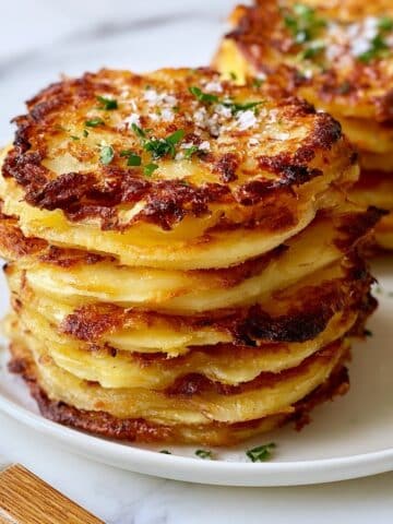 Muffin Tin Potato Stacks Recipe