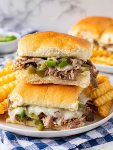 Philly Cheesesteak Sliders Recipe