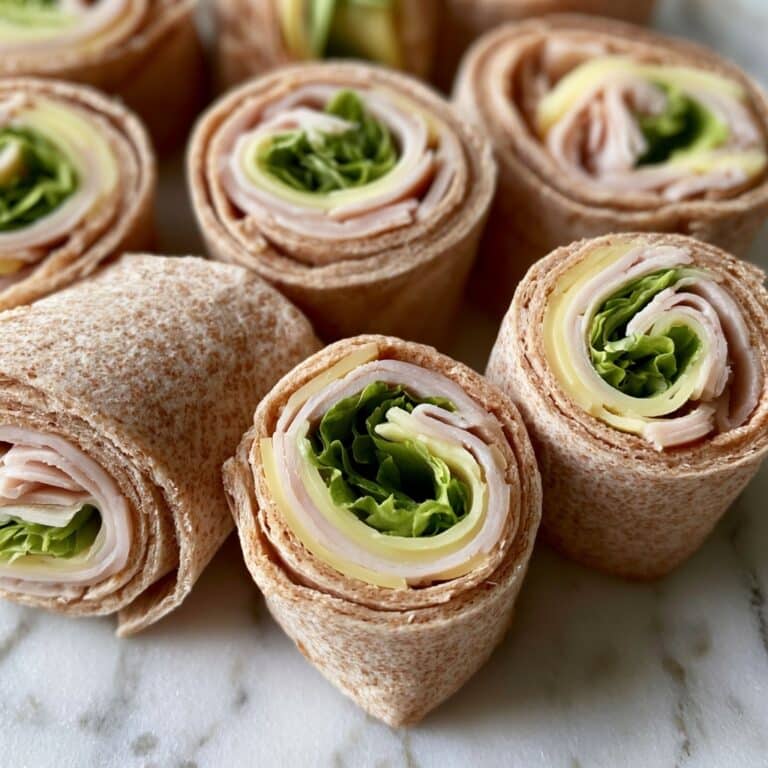 Easy Turkey Pinwheels Recipe