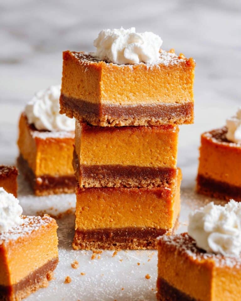 Maple Pumpkin Cheesecake Bars Recipe