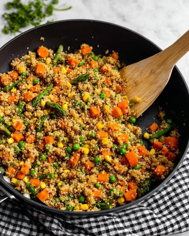 Healthy Quinoa Fried Rice with Vegetables Recipe