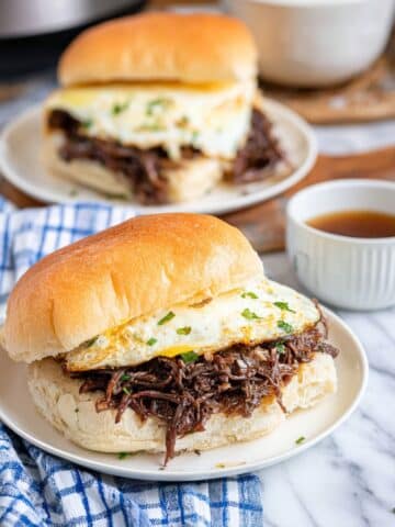 Instant Pot French Dip Sandwiches Recipe