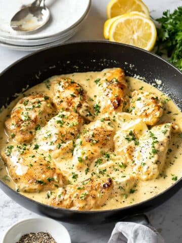 Creamy Lemon Chicken Recipe