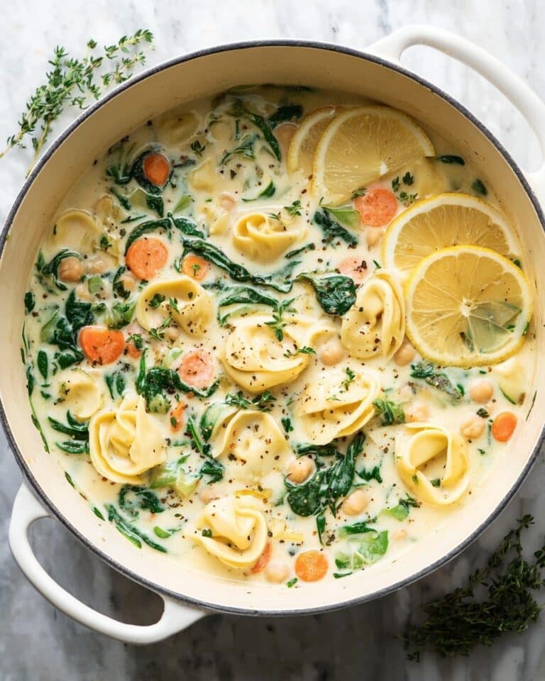 Vegan Tortellini Soup Recipe