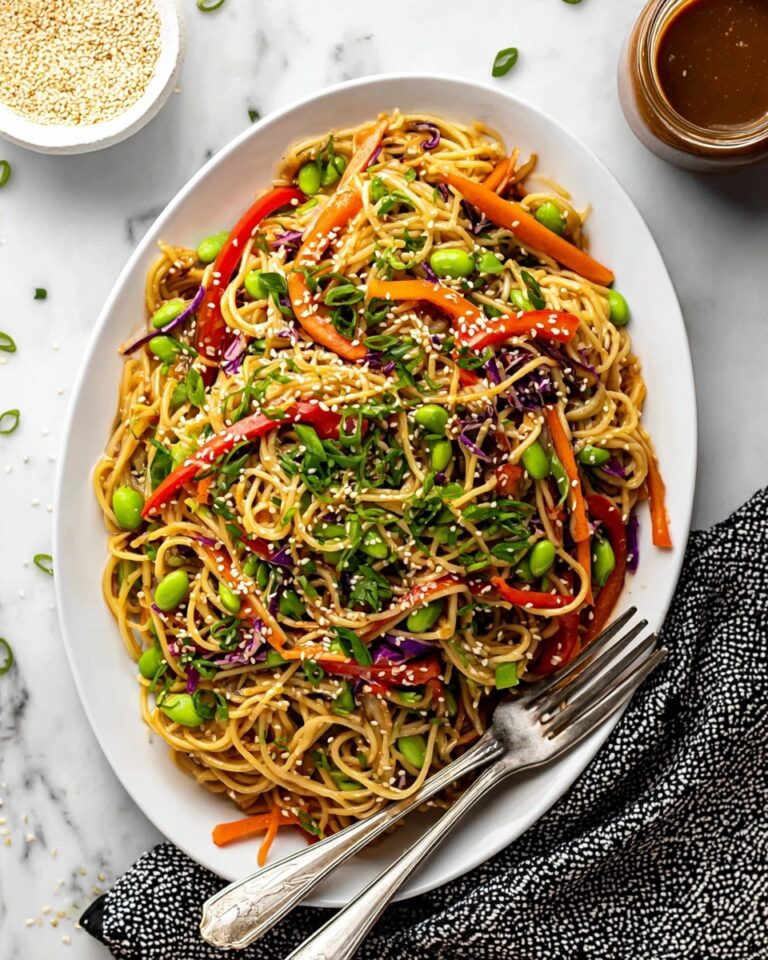 Sesame Ginger Noodle Salad Recipe