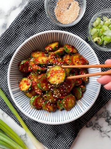The Best Korean Cucumber Salad Recipe