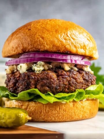 Blue Cheese Burger Recipe