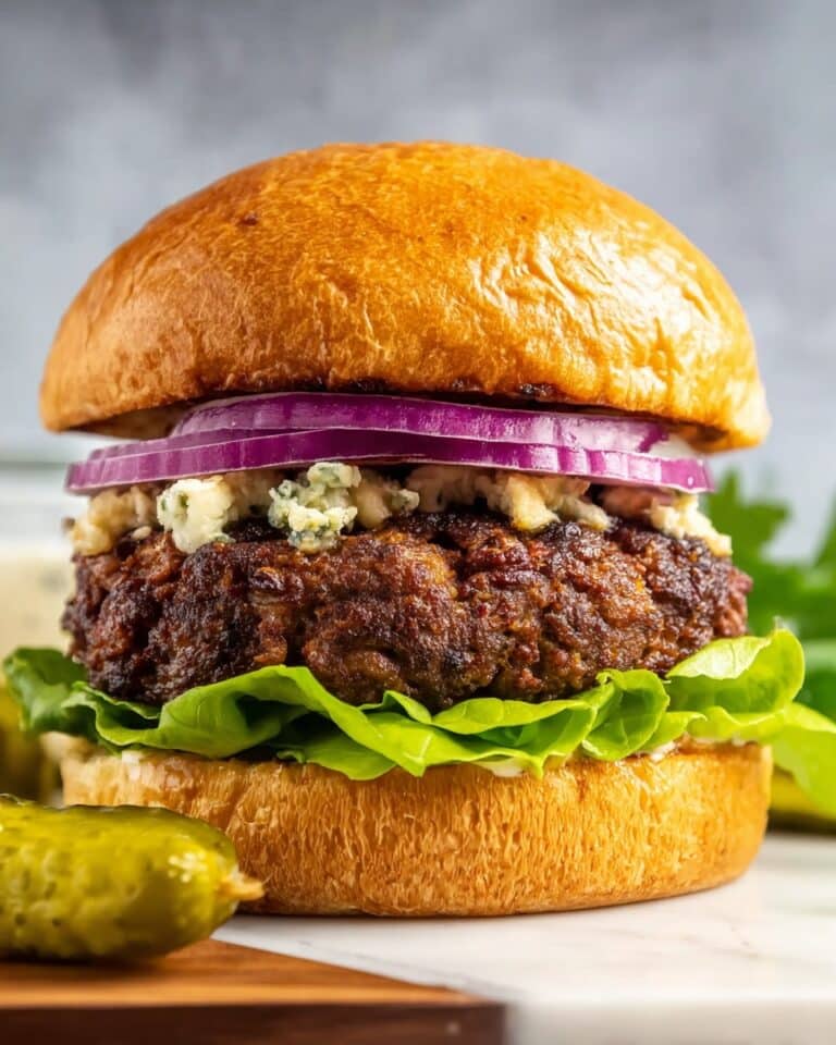 Blue Cheese Burger Recipe
