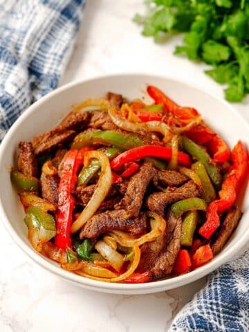 Easy Beef Steak Fajitas Recipe